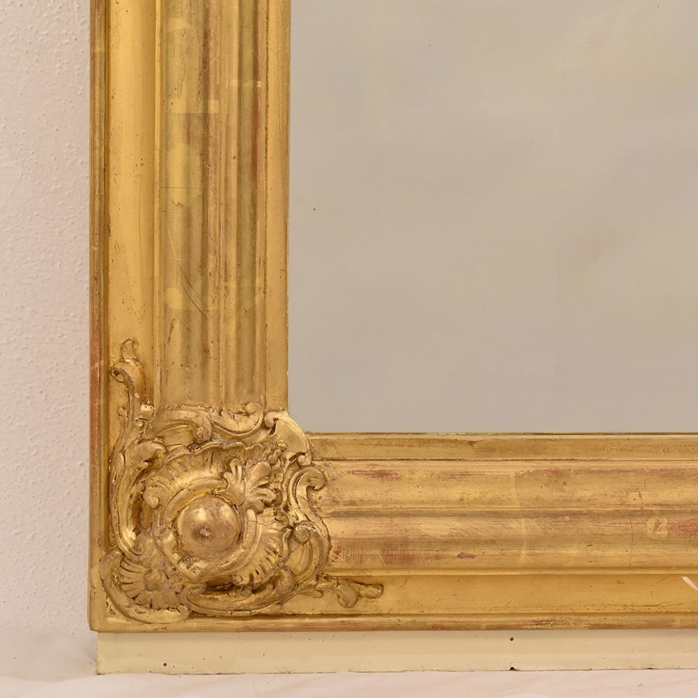 SPC177 1 antique gold leaf mirror antic louis philippe mirror XIX.jpg